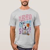 T-shirt Besoin de plus de sommeil | Funny Cat expression d (Devant)
