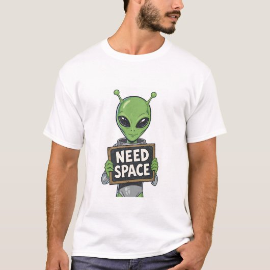 T-SHIRT BESOIN D'ESPACE (Devant)