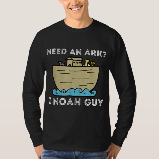 T-shirt Besoin d'un Arc I Noah Guy - Funny Christian Bible (Devant)