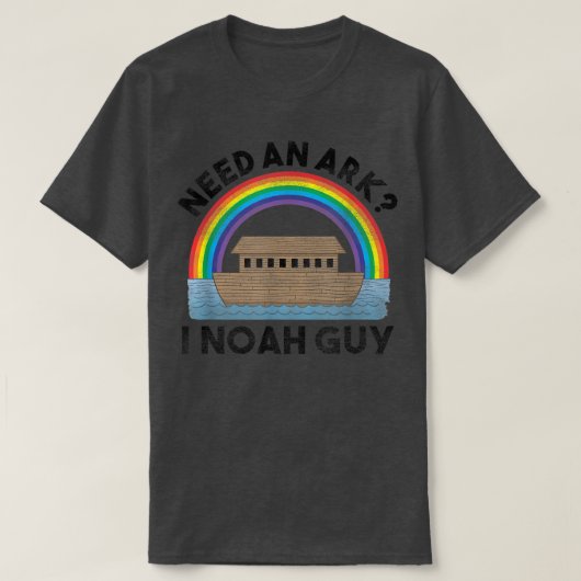 T-shirt Besoin D'Un Arc I Noah Guy Funny Christian Religio (Design devant)