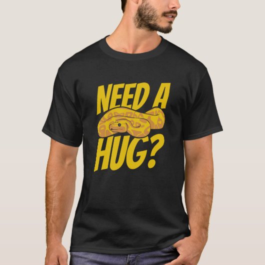 T-shirt Besoin D'Un Serpent De Coin Pythonidae Éleveur Ban (Devant)