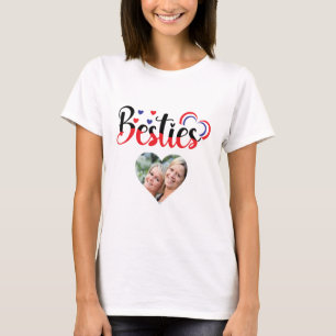 T-shirt Besoin Maman Fille Valentine Photo personnalisée
