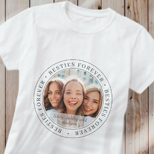 T-shirt Besoins pour toujours BFF simple moderne photo per