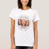 T-shirt Besoins pour toujours BFF simple moderne photo per (Devant)