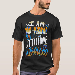 T-shirt Besoins Spéciaux NonVerbal Autisme Incroyable