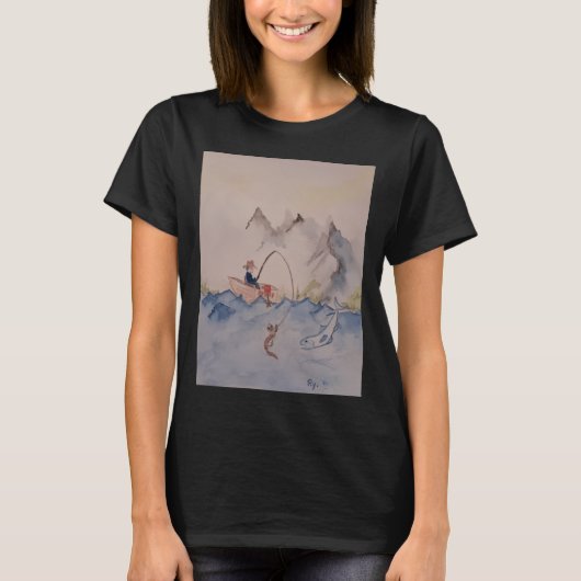 T-shirt Bessy dans les eaux (Devant)
