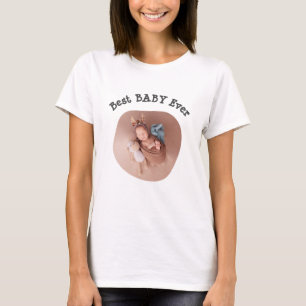 T-shirt Best BABY Ever téléchargez votre photo de famille