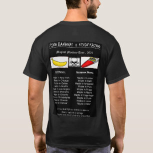 T-shirt Best Bands World Tour 2021