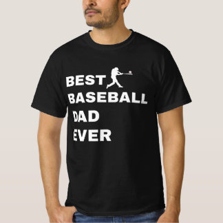 T-shirt Best Baseball Dad Ever