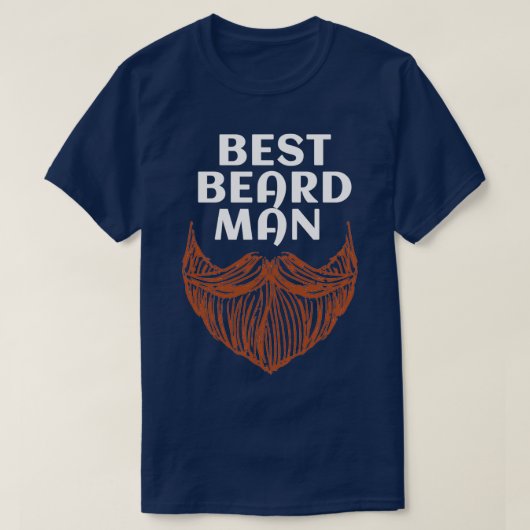 T-shirt Best Beard Man (Design devant)