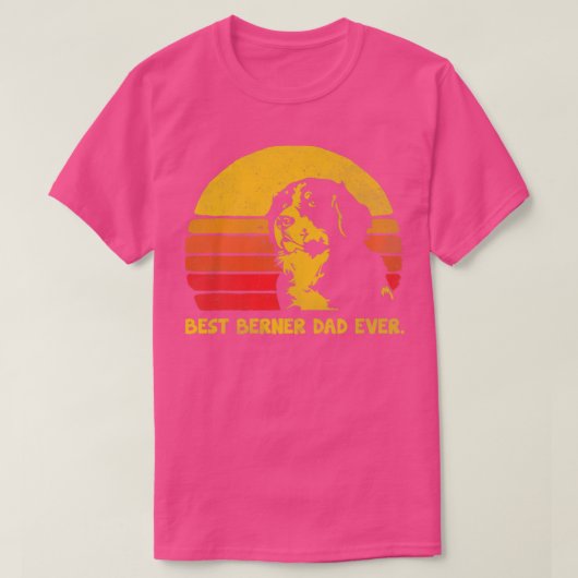 T-SHIRT BEST BERNER DAD EVER3 (Design devant)