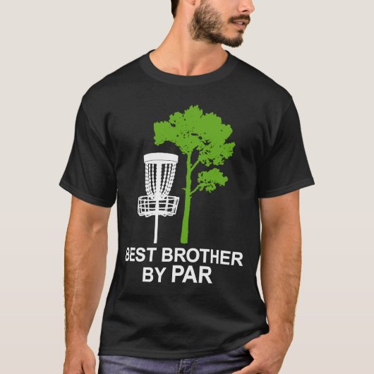 T-shirt Best Brother By Par Par Disc Golf (Devant)