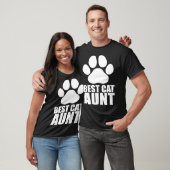 T-shirt Best cat aunt (Unisexe)