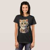 T-shirt Best Cat Mom And Cat Dad (Devant entier)