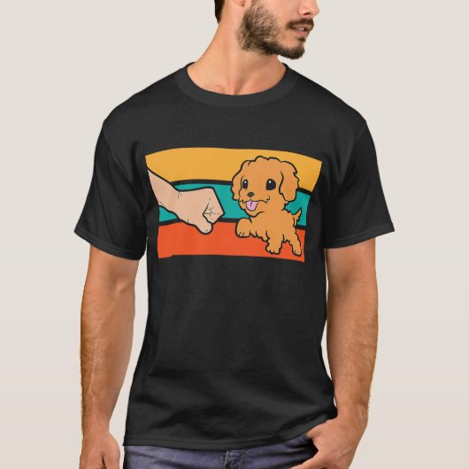 T-shirt Best Cavapoo Dad Ever Cavoodle Cavapoo Dog (Devant)