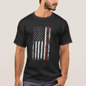 T-shirt Best Chihuahua Dad Ever American Flag Patriotic Fa (Devant)