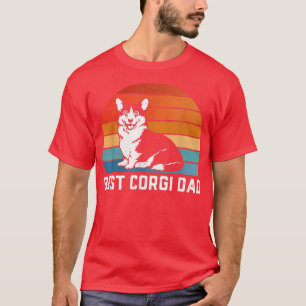 T-shirt Best Corgi Dad Ever Funny Pembroke Corgi Butt Love