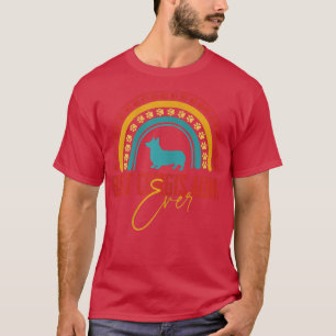 T-shirt Best Corgis Aunt Ever Cute Rainbow Gorgi lovers
