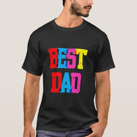 T-SHIRT "BEST DAD" (Devant)