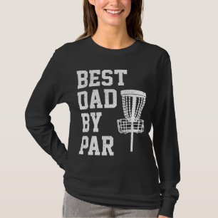 T-shirt Best Dad By Par Par Funny Disque Golf Cadeau