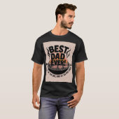 T-shirt Best Dad Ever BBQ Design – King of the Grill (Devant entier)