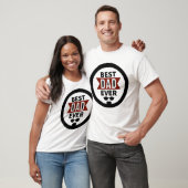T-shirt Best Dad Ever - Conception de texte de Fête des pè (Unisexe)