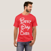 T-shirt Best Day Ever vintage (Devant entier)