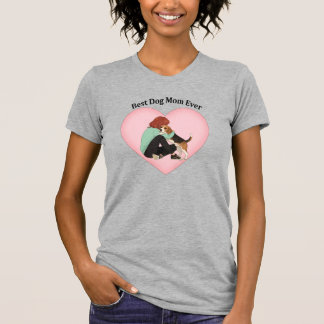 T-shirt Best Dog Mom Ever Beagle