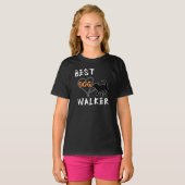 T-shirt Best Dog Walker (Devant entier)