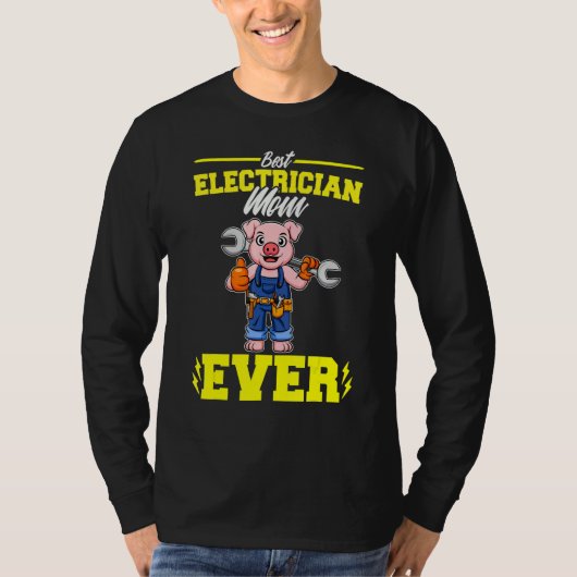 T-shirt Best Electrician Mom Ever Electronic Technician_2 (Devant)