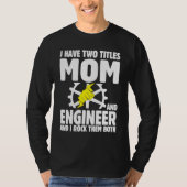 T-shirt Best Engineer Ever Profession Engineering Career   (Devant)