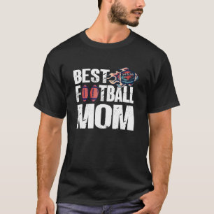 T-shirt Best Football Maman Papa Football Américain