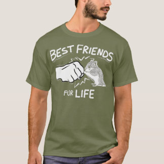 T-shirt Best Friends For Life Cadeau Hamster