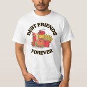 T-shirt Best Friends Forever (Devant)