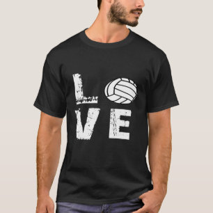 T-shirt Best Girls Love Volleyball Sport Anniversaire