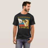 T-shirt Best Golden Retriever Dad Ever Classic (Devant entier)