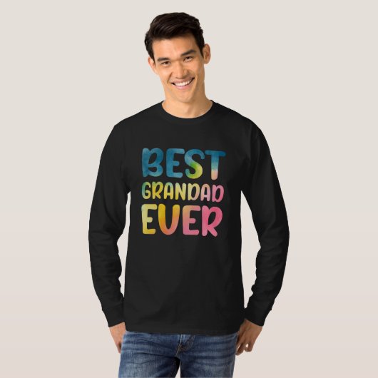 T-shirt Best Grandad Ever Father's Day Grandad (Devant entier)