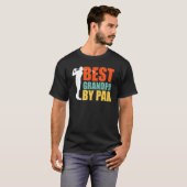 T-shirt Best Grandpa By Par Golf (Devant entier)