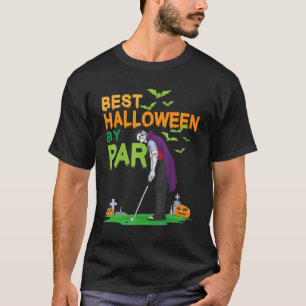 T-shirt Best Halloween Par Par Par Vampire Golf