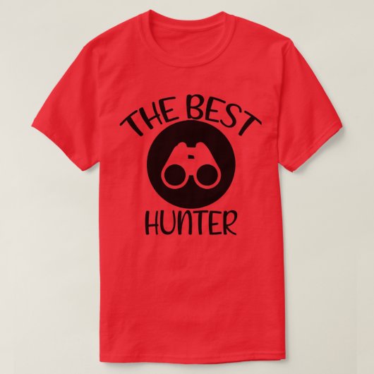 T-shirt 'best hunter hunting (Design devant)