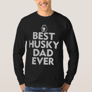 T-shirt Best Husky Papa