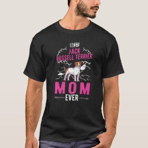 T-shirt Best Jack Russell Terrier Maman Ever Jack Russell 