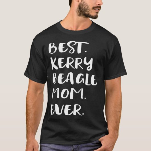 T-shirt Best Kerry Beagle Mom Ever (Devant)