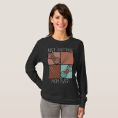 T-shirt Best Knitting Mom Ever Crochet Yarn Collector Moth (Devant entier)