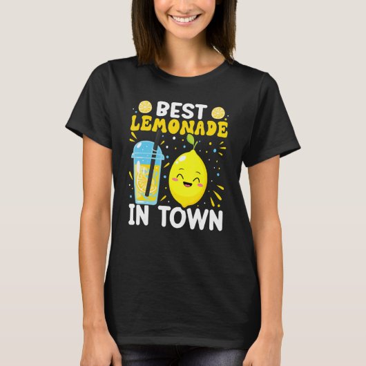 T-shirt Best Lemonade In Town For Lemonade Stand (Devant)