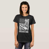 T-shirt Best Logger Dad Cutting Skidding logs Logging Work (Devant entier)