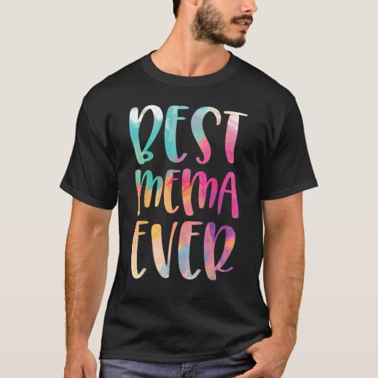 T-shirt Best Mema Ever Mother s Day (Devant)