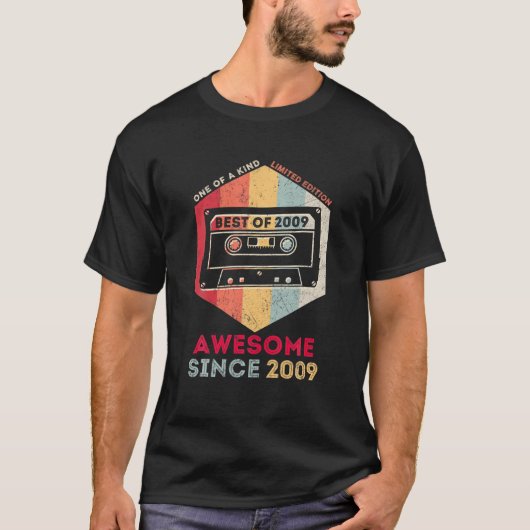 T-shirt Best Of 2009 13E Anniversaire Cadeau Limited Editi (Devant)