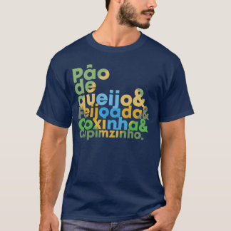 T-shirt Best of Brazil Brazillian food for food lovers tra