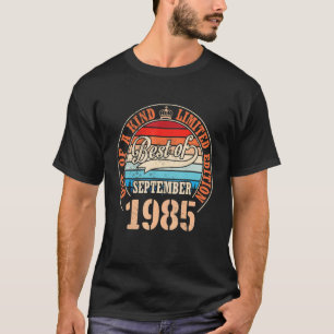 T-shirt Best Of September 1985 One Of A Kind Ltd Edition 3